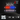 SlimLine6 Low Profile 6 LED SAE ECE Red/Blue Surface Warning Light