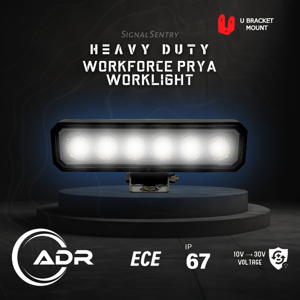 WorkForce Pyra Heavy Duty 24W LED Scene Work Light – Signal Sentry